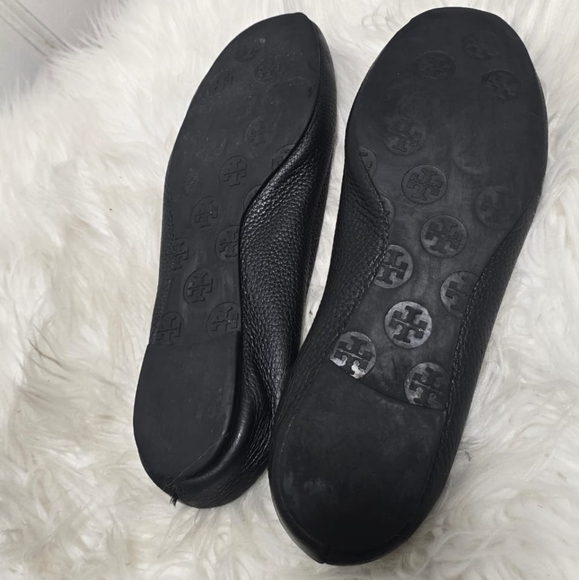 Tory Burch Minnie Black Slip On Ballet Flats Size🌴 - Picture 7 of 8